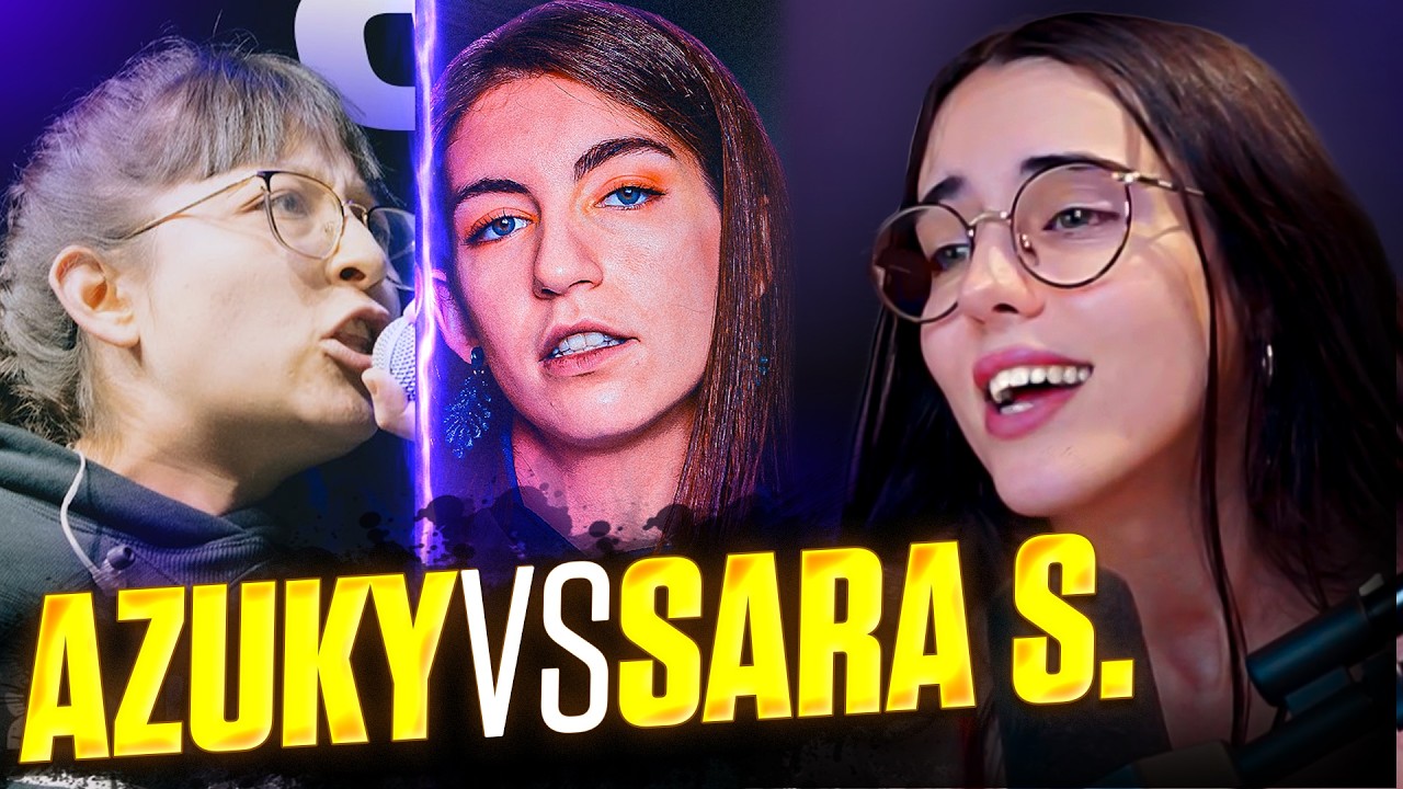 DARUMA REACCIONA 😱AZUKY vs SARA SOCAS🔥FMS WORLS SERIES 2025