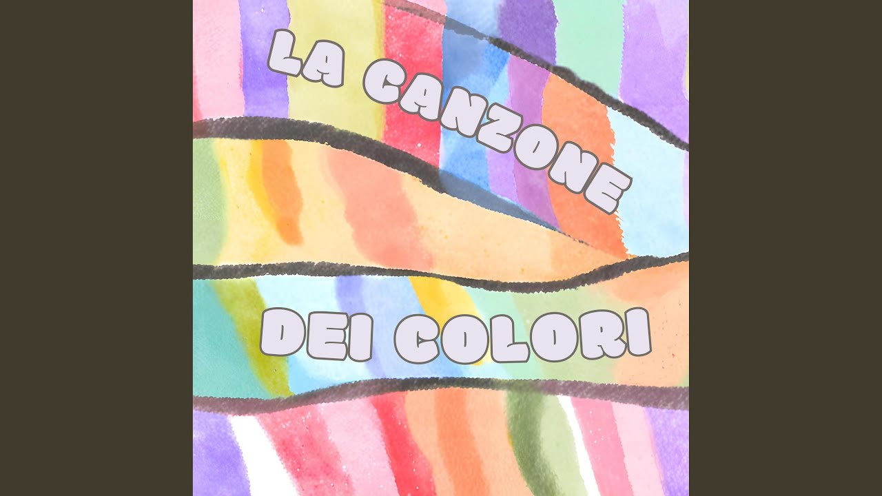 la canzone dei colori testo