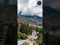 An aerial views of a part of Thimphu, Bhutan