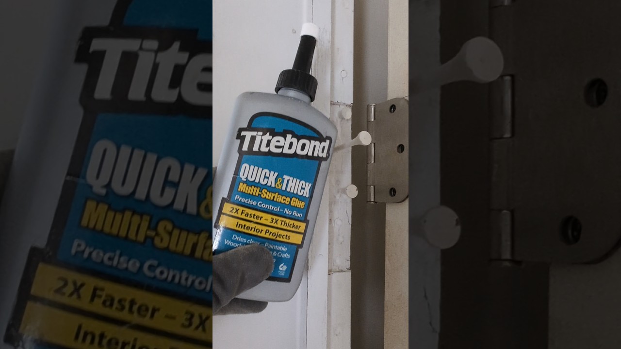 How To Fix A Stripped Out Screw In Wood. #shorts