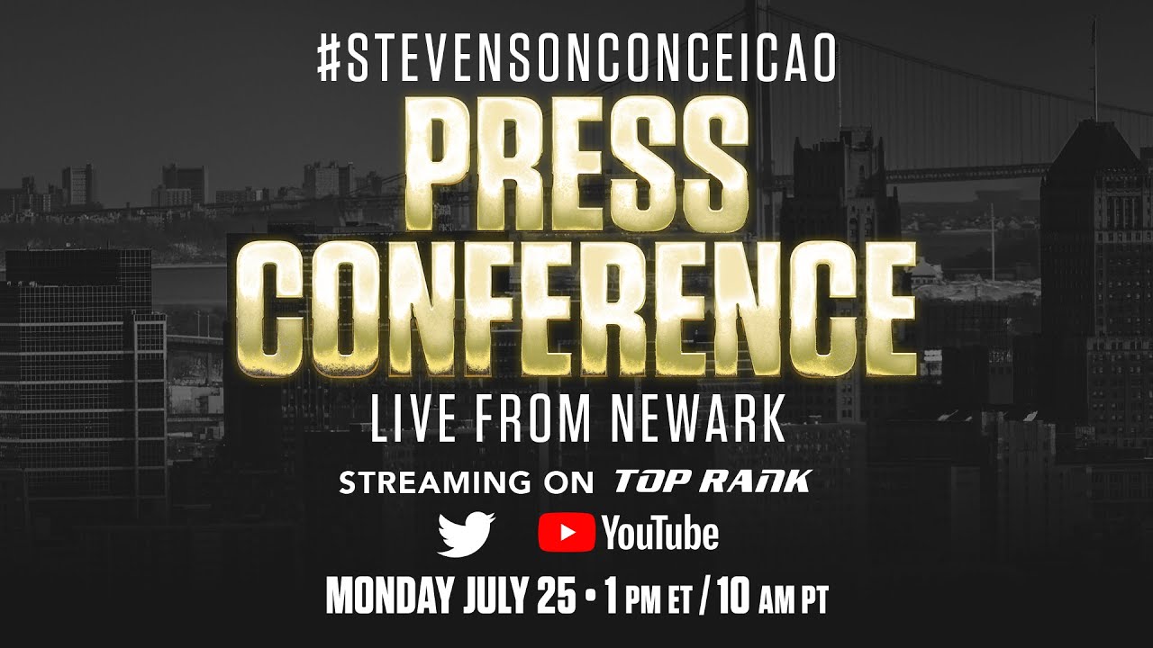 Shakur Stevenson vs Robson Conceicao press conference