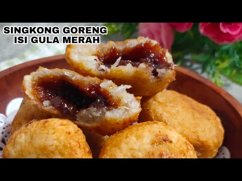 Cara Bikin Ubi Goreng Isi Gula Merah