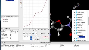 Molecular Modeling: Conformations:Scigress Platform