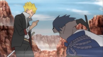 BORUTO VS SASUKE CURSE MARK!! PART 2 - FAN ANIMATION