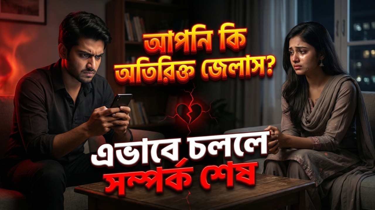 রিলেশনশিপে জেলাসি বা হিংসা কমানোর উপায়  Jealousy in Relationship Solution  Trust & Love Tips Bangla