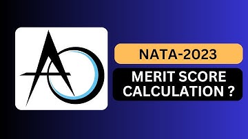 merit score calculation ?  for NATA 2023 #nata2023
