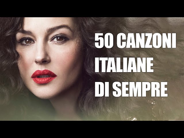 The 50 most beautiful Italian songs of all time - Italian music from the 60s 70s 80s 90s the best class=