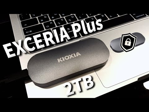 可以加密的SSD外接硬碟？集合所有優點於一身的硬碟開箱！鎧俠 KIOXIA EXCERIA PLUS 2TB 外接式行動SSD讀:1050M寫:1000M三年保固