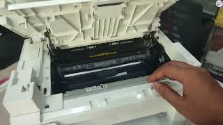 How to Fix Paper Jam Error on HP Laserjet Pro M102, M130, M134, M132a – Pickup Roller Replacement.