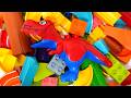 Satisfying Building Blocks Wow! A Spider-Rex 3D block coaster!
