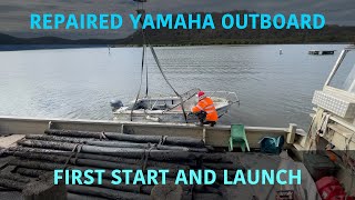 First start of repaired Yamaha F70 outboard by Dangar Marine 47,479 views 1 year ago 24 minutes