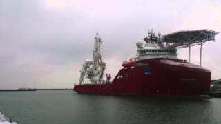 Skandi Skansen by berth on Orskov Yard