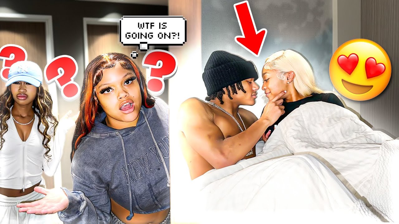 CAUGHT IN THE BED WITH TROY **PRANK GONE WRONG**
