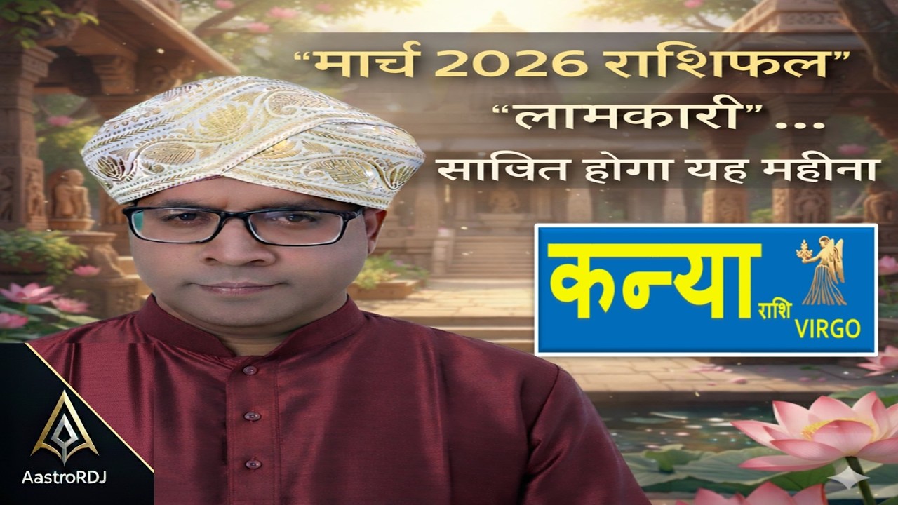 कन्या राशिफल मार्च 2026 | Virgo Monthly Horoscope March 2026 | Virgo Job & Business 2026