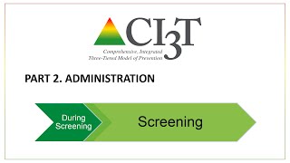 Screening Logistics Part 2 Screening