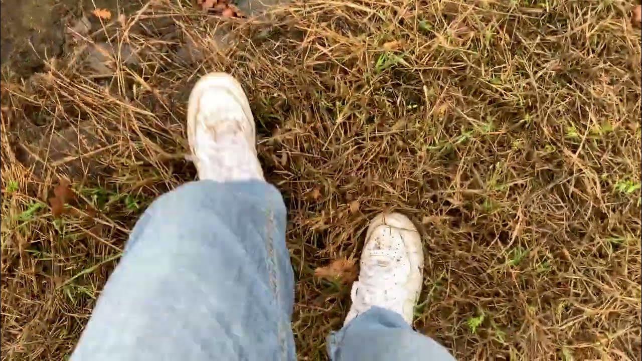 PART 2 OF MUDDY NIKE AIR FORCE 1 CLEANING SHOES YouTube