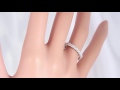 ミキモト/MIKIMOTO　ダイヤモンド・フルエタニティセッティングリング・指輪/Pt950-3.2g/MD:1.36ct/8(#48)■184536