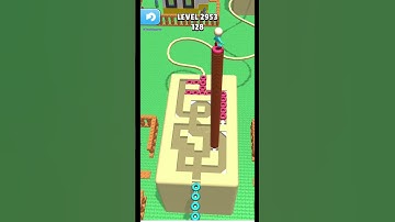 Gameplay top mobile games Relaxing n satisfying game iOS/ANDROID Stacky Dash  #shorts Level 2953