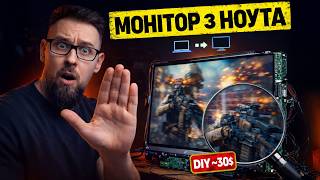 Чому саморобний монітор з ноутбука — це ПАСТКА!