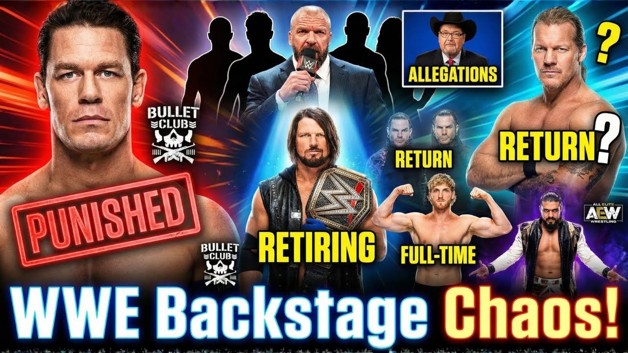 Cena Punished Over AJ Styles Intro... Triple H Uses Celebrities Again... More Wrestling News