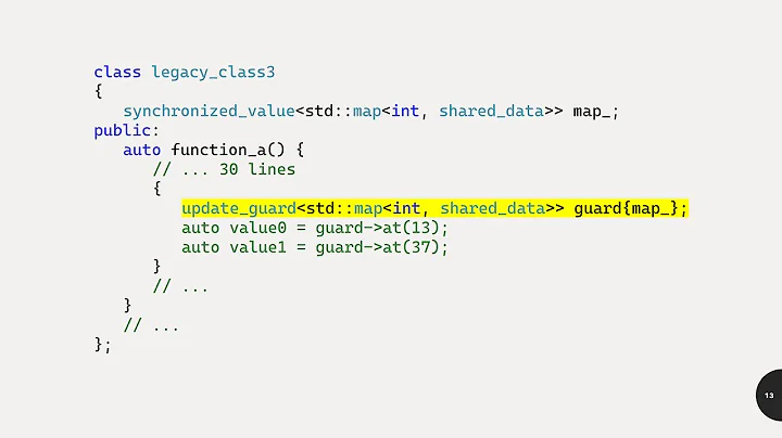 Lightning Talk: Thread Safety With synchronized_value in C++ - Jørgen Fogh - CppCon 2023