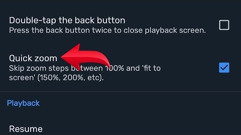 MX player mein quick zoom on off kaise kare, How to turn on off quick zoom in MX player
