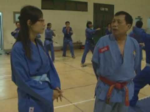 Vovinam Vietnam on TV - Interview to Master Nguyen Van Chieu, part 1 of 2