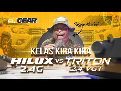 Kelas kira-kira : Kos Servis Hilux vs Triton (2.4 Auto)