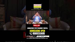 Turn your creativity into a career – Enroll Today! #arenaanimation #education #raipur