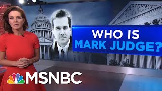 Who Is Mark Judge? Velshi & Ruhle Msnbc
