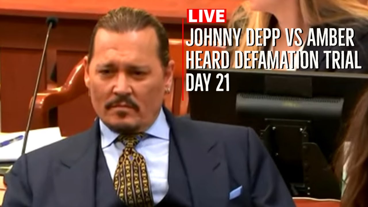 Part 2🔴Live Johnny Depp vs Amber Heard Defamation Trial Day 21 - YouTube