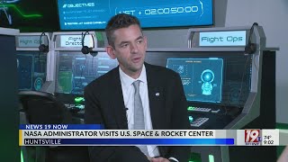 NASA Administrator Returns to U.S Space and Rocket Center | May 15, 2026 | News 19 at 9 p.m.