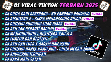 DJ TIKTOK TERBARU 2025-🎵DJ CINTA DARI SEBERANG - KU PANDANG PANDANG🎵DJ AISHITERU 2 FULL ALBUM