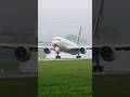 Very wet take off - 757 UPS  #aviation #boeing