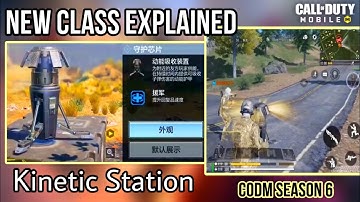 *NEW Kinetic Station class explained | codm season 6 leaks 2023 #codm
