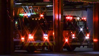 Chicago Fire Dept. Engine 42 & Truck 3 Responding X2 Chicago Fire Dept. Engine 42 & Truck 3 Responding X2
