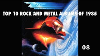 TOP 10 ROCK AND METAL ALBUMS OF 1985