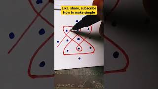 ​#shorts #short #youtubeshorts #shortsfeed #shortvideo#ytshorts #video#rangoli #howtomakesimple #art