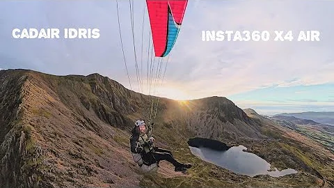 Cadair Idris Hike and Fly - Insta360 X4 Air | Paragliding 