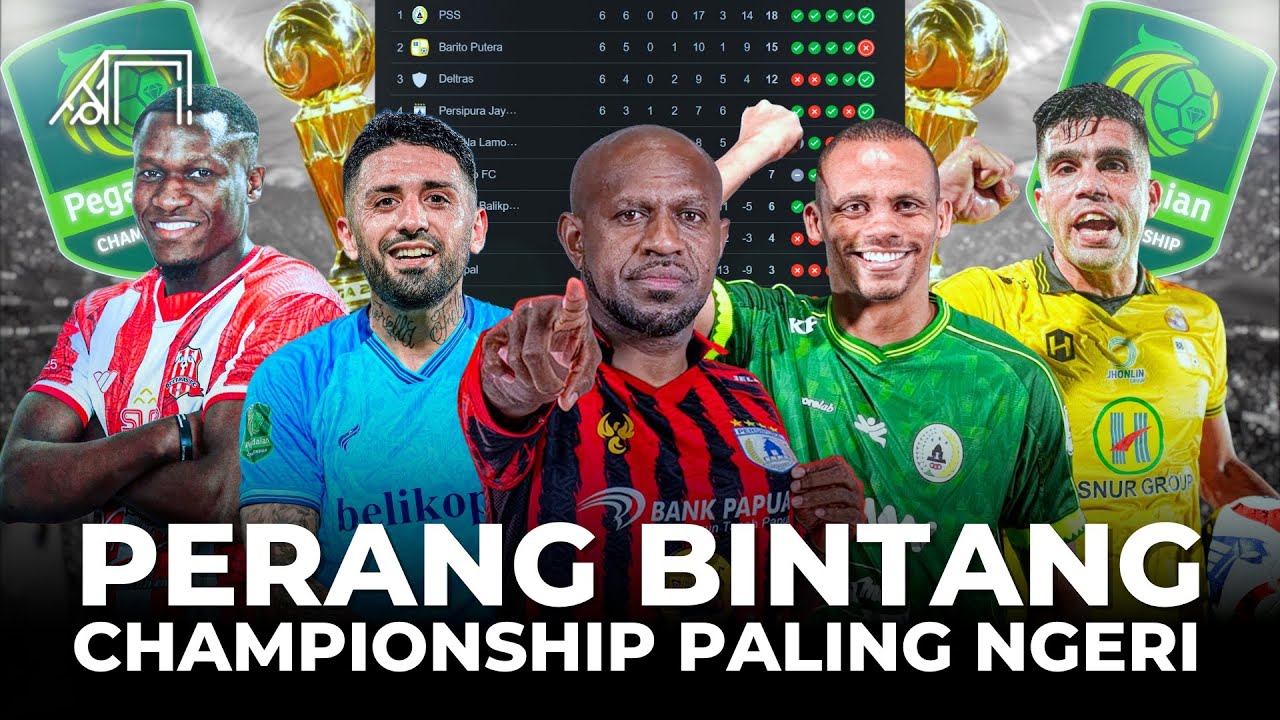 Kerasnya Championship Persipura Bangkit di Tangan Coach RD PSS Sapu Bersih PSIS Degradasi! Liga 2