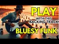 BLUESY FUNK Buddy Guy Style Guitar Backing Track Instrumental E minor