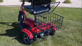 E Wheels EW 32 Electric 3 Wheel Scooter Review [2024]