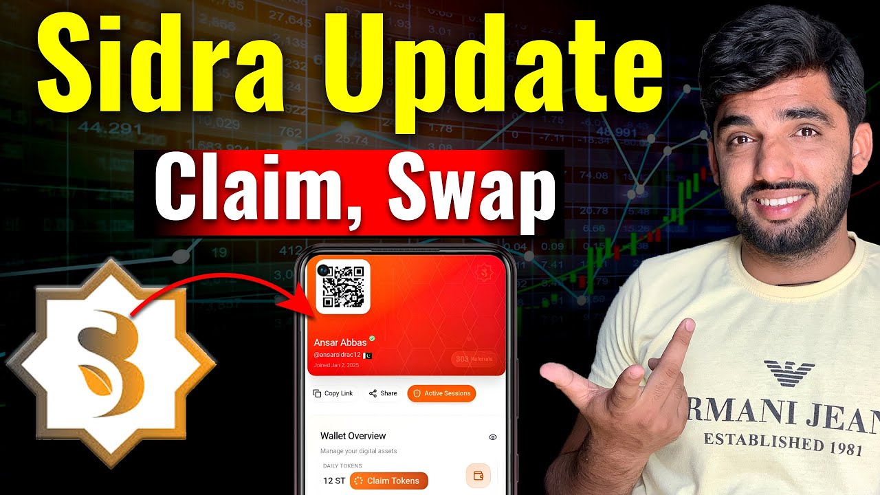 Sidra Chain New Update | Sidra Tokens Claiming Problem Solve ✅ | Sidra Tokens & Swapping Started Now