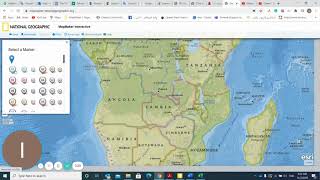 NatGeo Mapmaker Interactive اضافة فيديو إلى الخريطةالتفاعلية