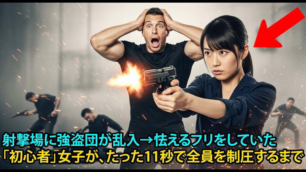 射撃場の「初心者」女子を笑った教官、彼女の正体が伝説のスナイパーだと知って顔面蒼白に