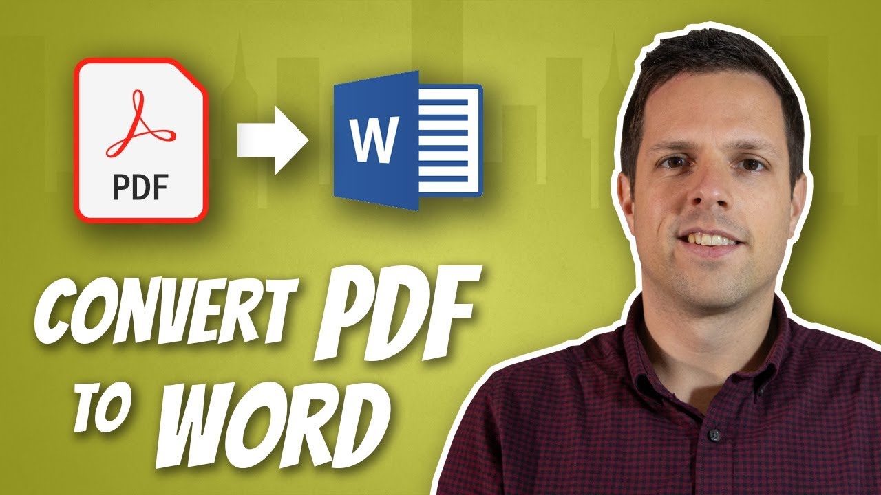 convert pdf presentation to word