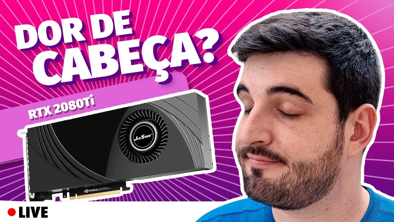 VOU PASSAR RAIVA? Testando a RTX 2080Ti 11GB da JieShuo! Unboxing