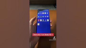 One ui 6.1 on Samsung note 10 + android 14 #tech #samsung #technology