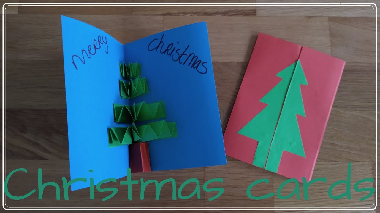 HOW TO MAKE YOUR OWN CHRISTMAS CARDS YouTube