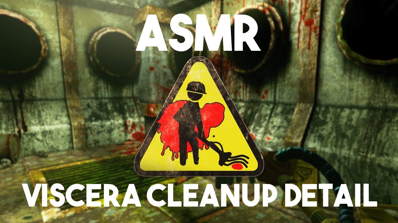 ASMR Gaming: Viscera Cleanup Detail (Gum Chewing)